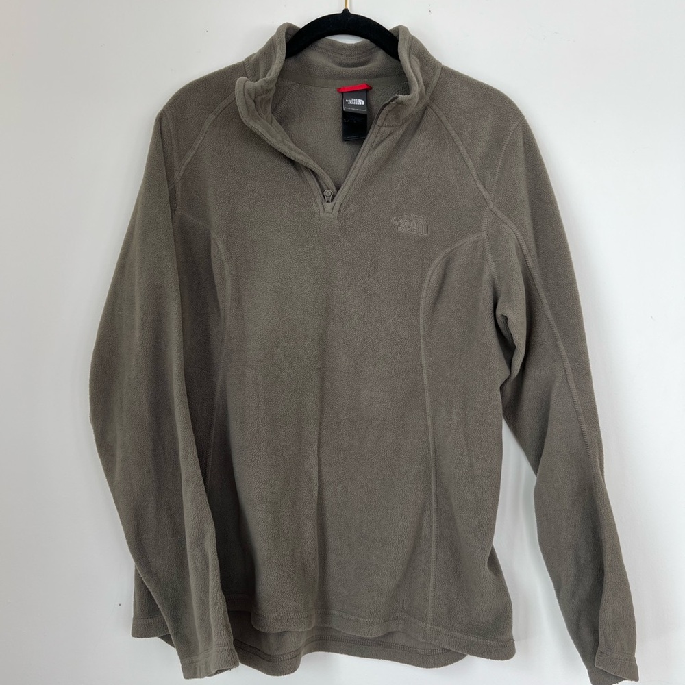 North Face Fleece ¼ Zip Women’s Size M